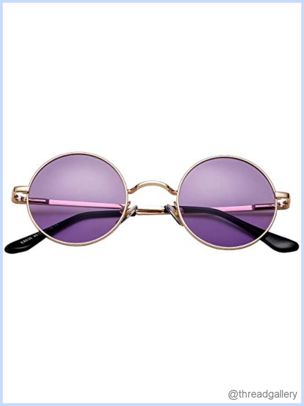 Retro Round Polarized Sunglasses Aluminum Magnesium Alloy UV Protection